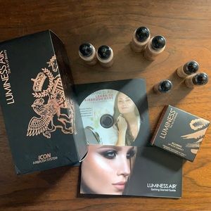 Luminess Air Icon Airbrush System Makeup Kit NWOT